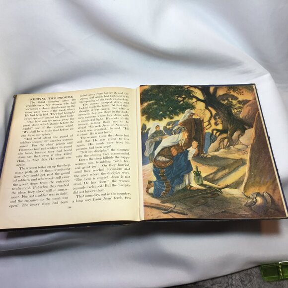 The Illustrated Bible Story Book Old Testament Illustrator Milo Winter 1928 HC - Picture 15 of 16